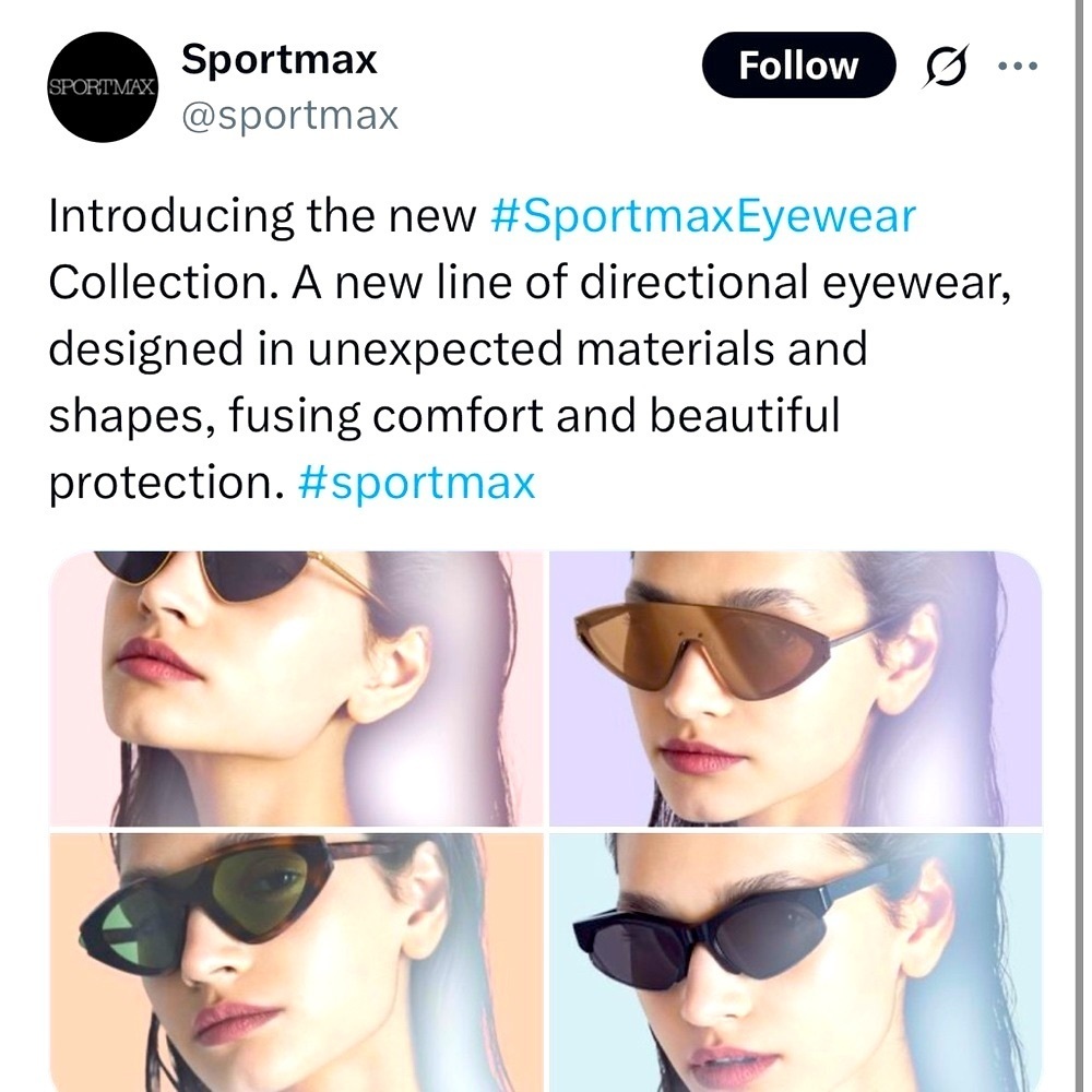 MAX MARA Sport Max SMO005 Geometric
Sunglasses - Picture 13 of 16